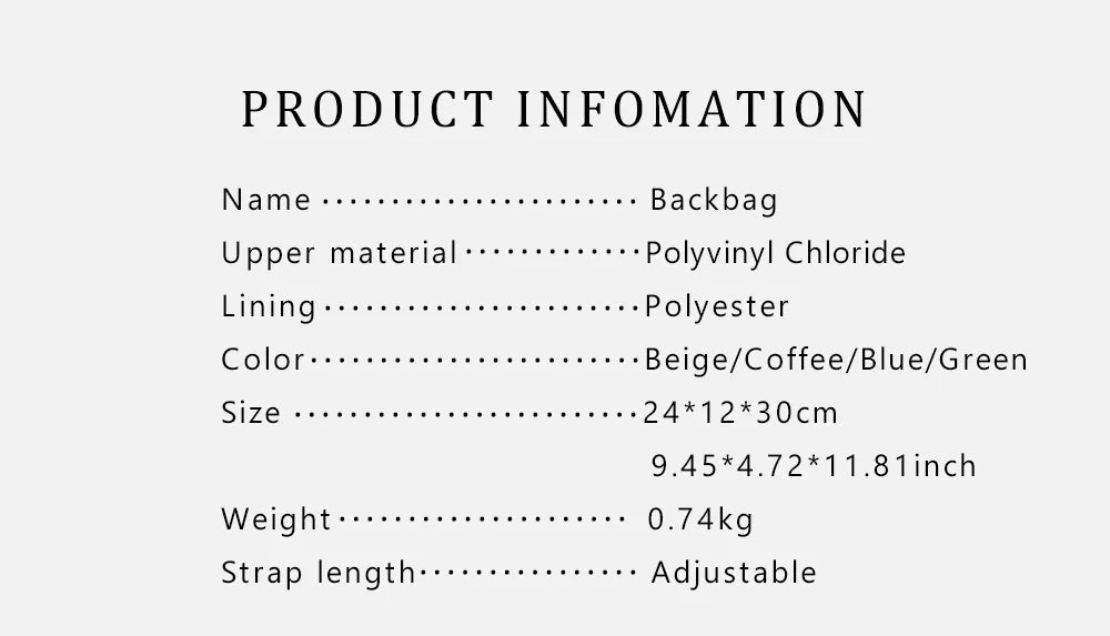 CH Women's Backpack 2024 New Bear Pattern Letter Design Backpack - itzy bitsy