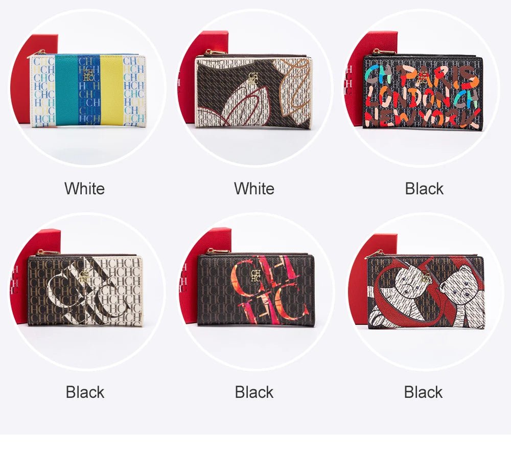 CH Women's Printed Retro Wallet - itzy bitsy