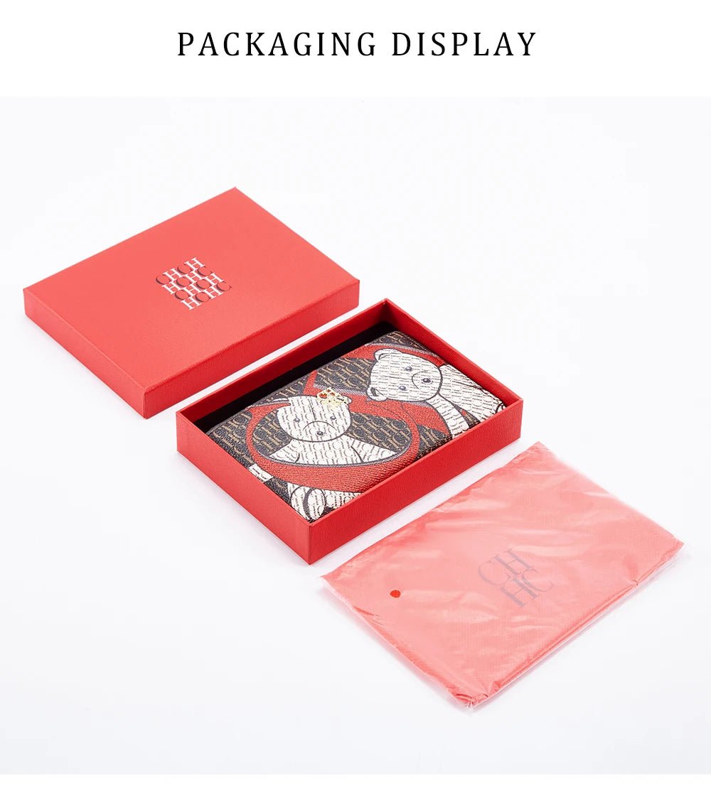 CH Women's Printed Retro Wallet - itzy bitsy