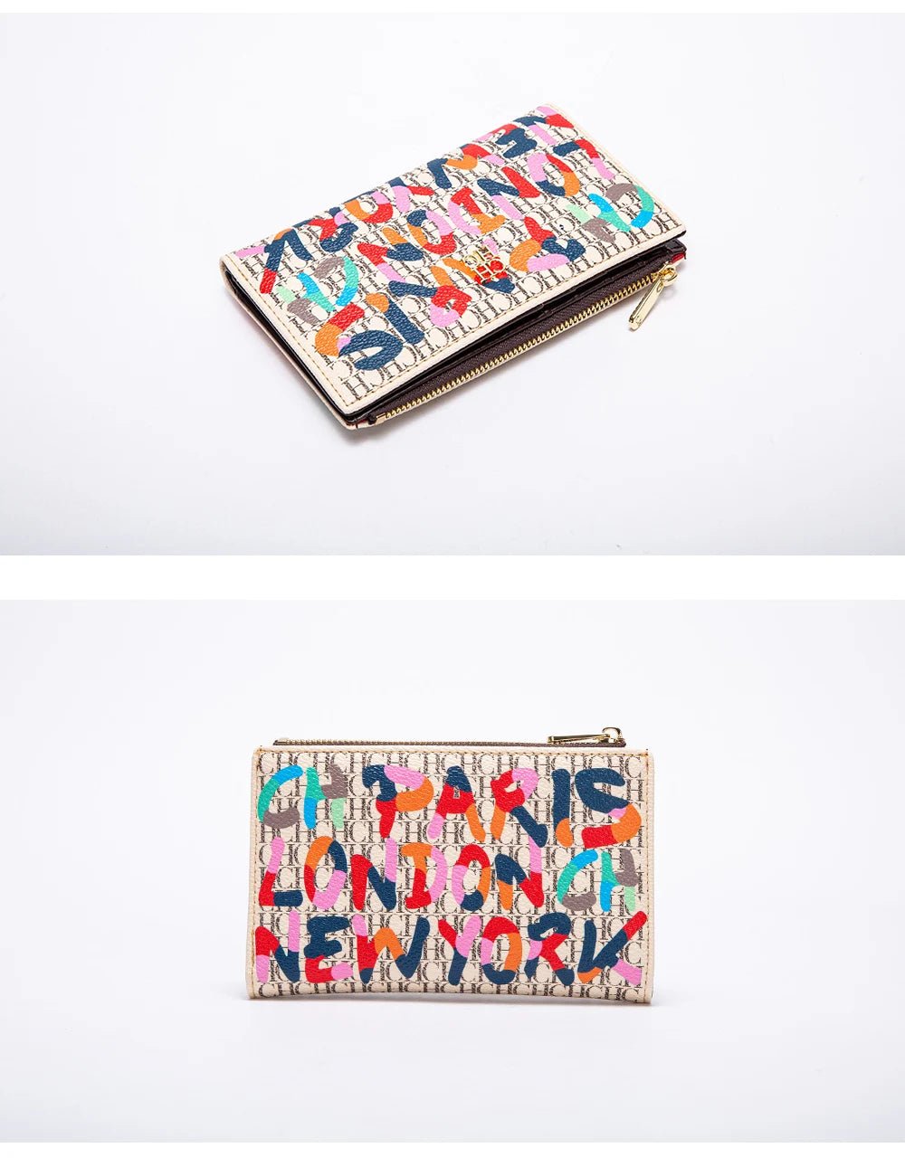 CH Women's Printed Retro Wallet - itzy bitsy