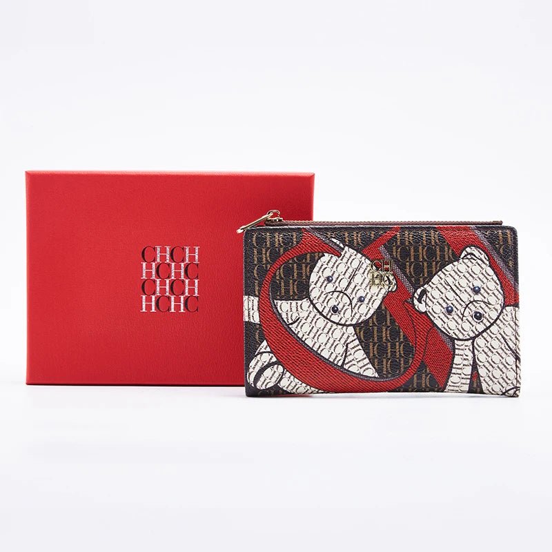 CH Women's Printed Retro Wallet - itzy bitsy