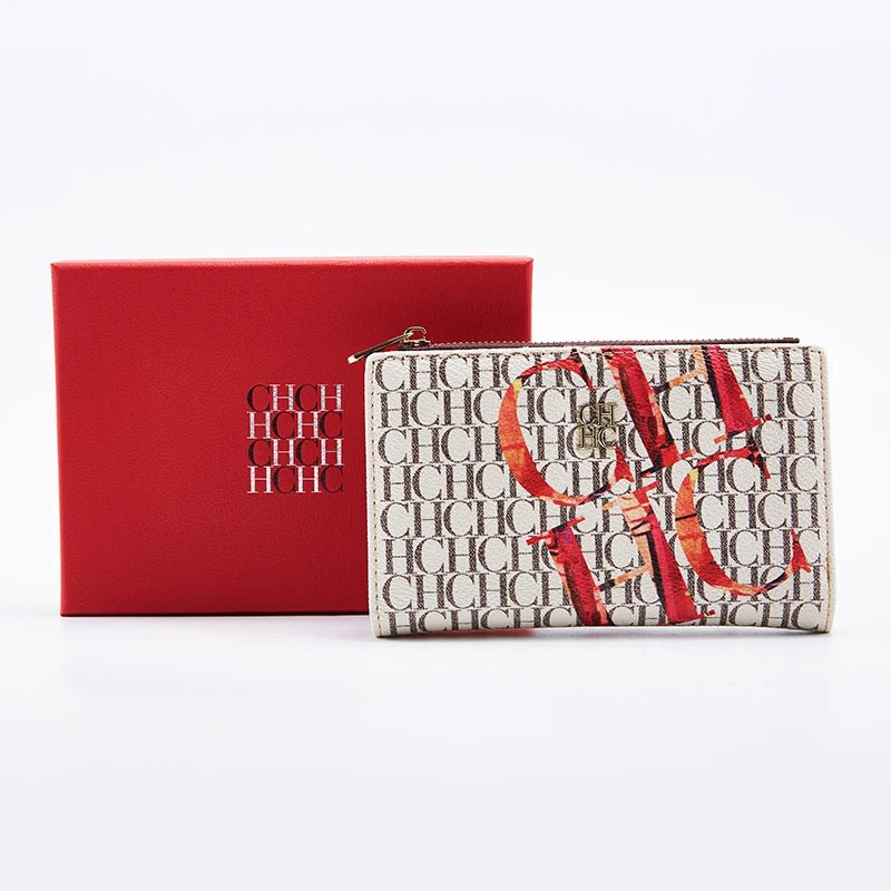 CH Women's Printed Retro Wallet - itzy bitsy