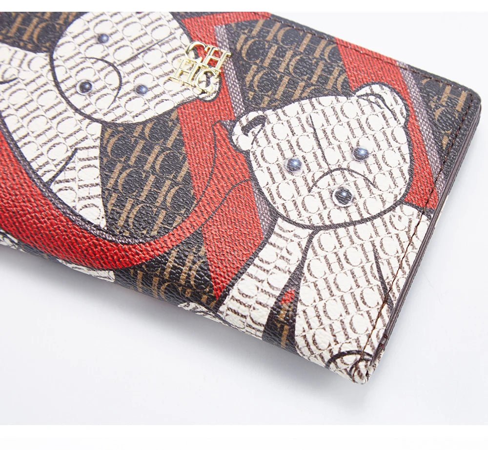 CH Women's Printed Retro Wallet - itzy bitsy