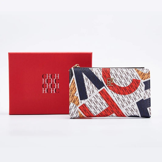 CH Women's Printed Retro Wallet - itzy bitsy