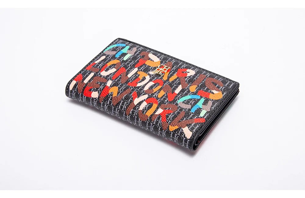 CH Women's Printed Retro Wallet - itzy bitsy