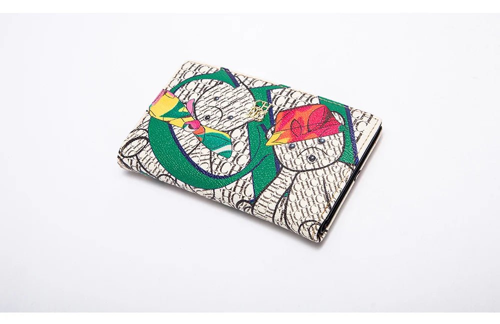 CH Women's Printed Retro Wallet - itzy bitsy