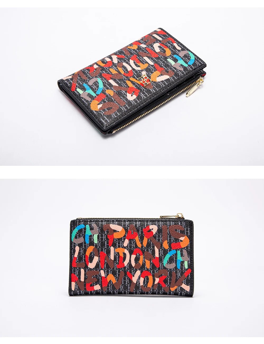 CH Women's Printed Retro Wallet - itzy bitsy