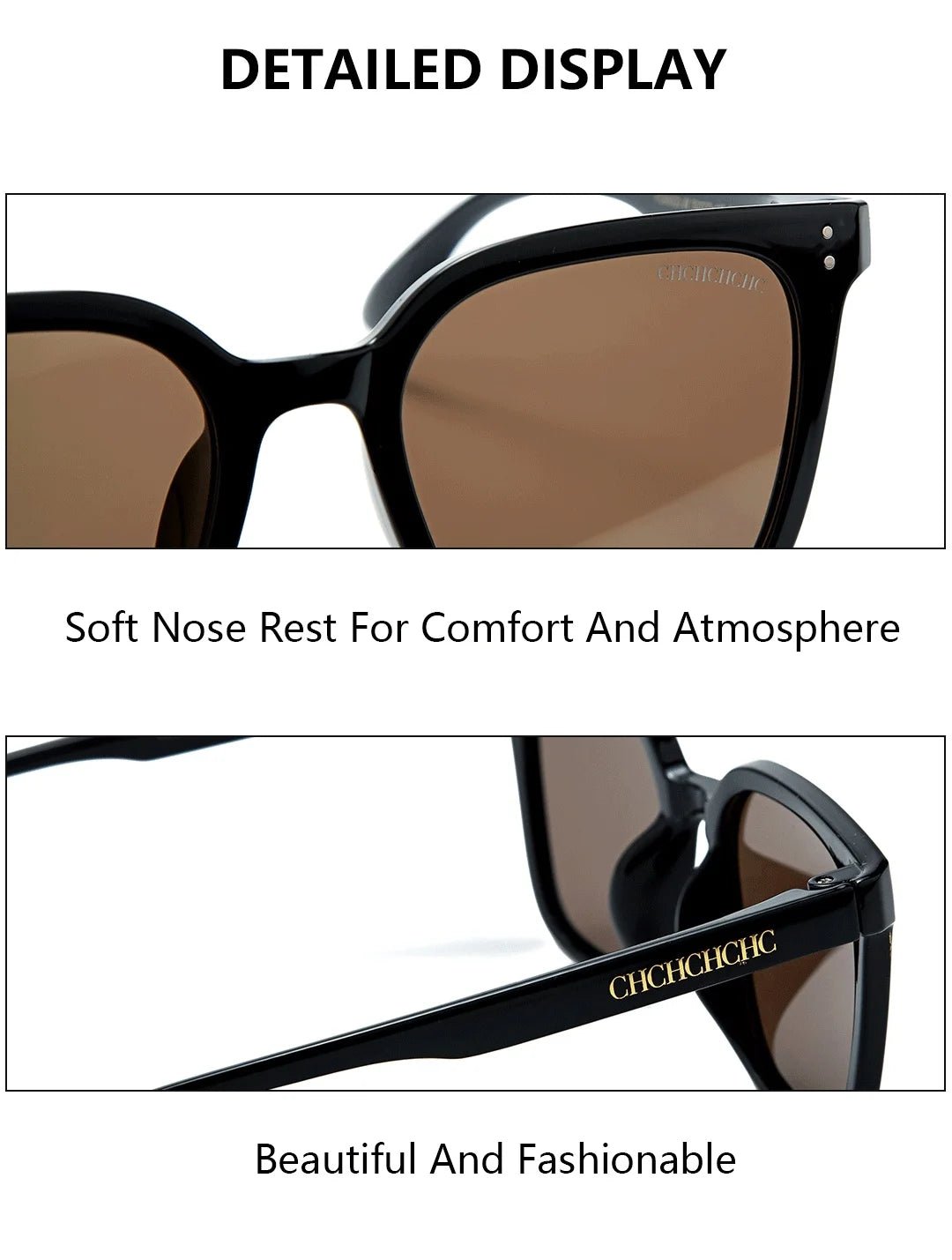 CH Women's Versatile Luxury Classic Sunglasses - itzy bitsy