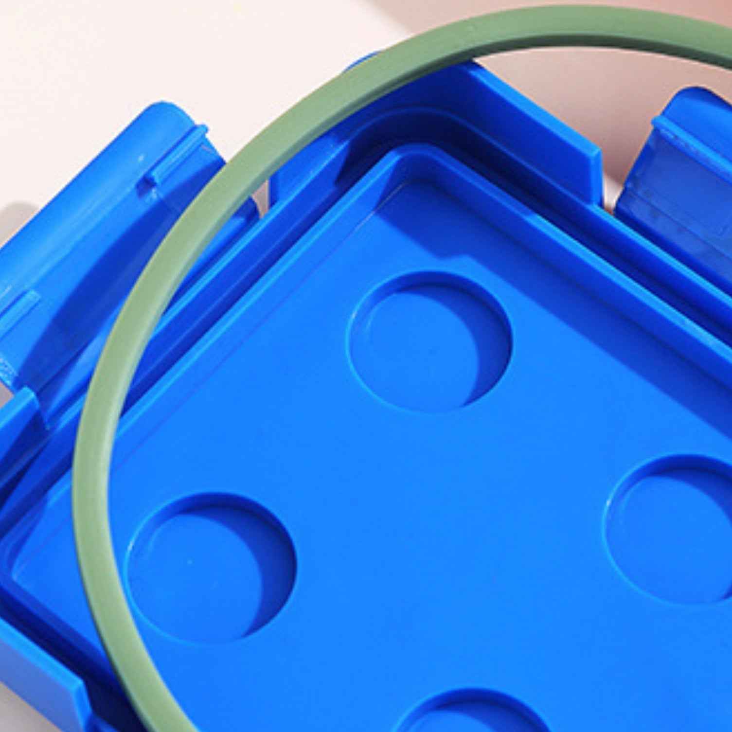 Building Block Lunch Box & Water Bottle 4Pcs Set
