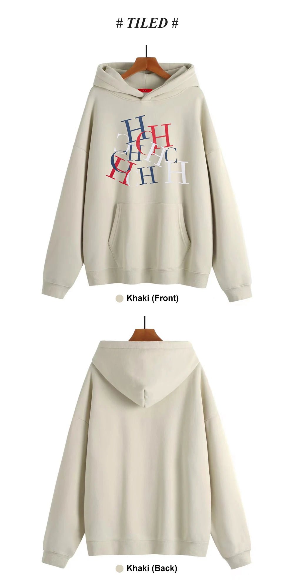 CHCH 2023 Autumn Winter Women's Hoodies Warm Oversize Luxury Print Letters Fleece Loose High Quality Hooded Sweatshirt - itzy bitsy