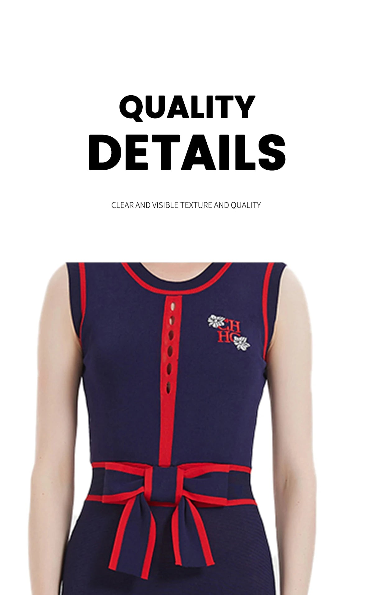 CHCH Luxury Knit Sleeveless Slim Long Dress - itzy bitsy