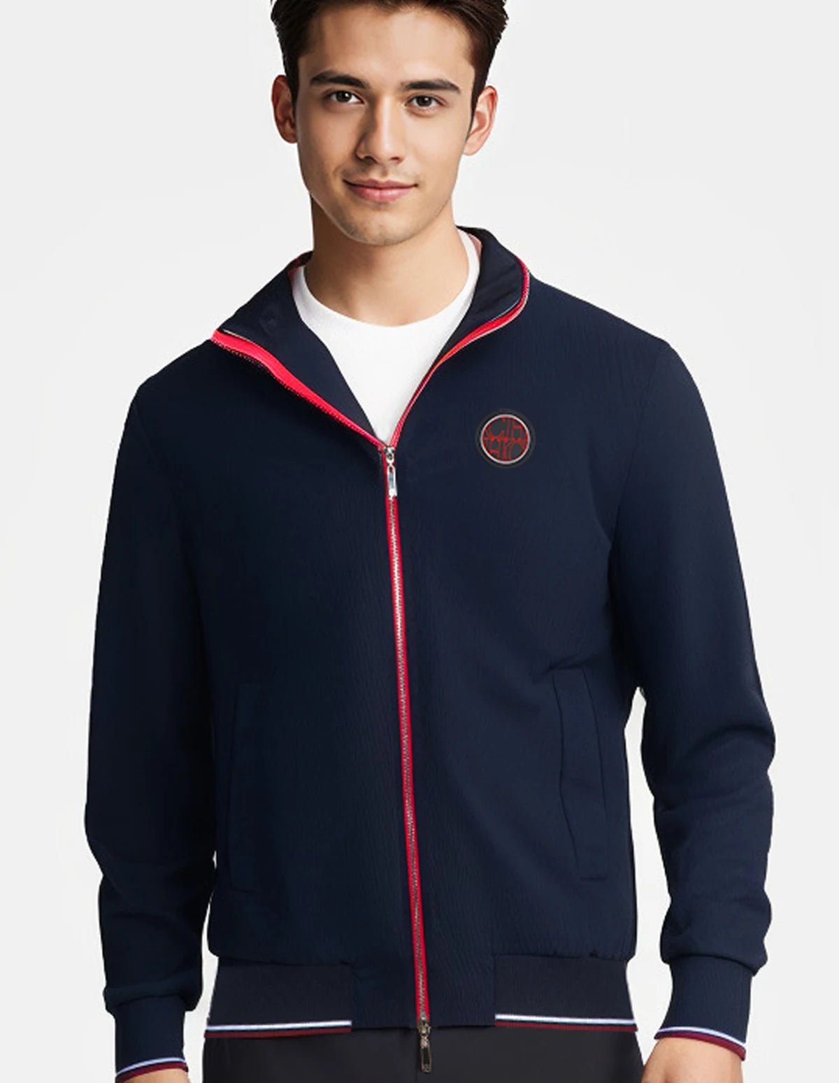 CHCH Men's Casual Zipper Windbreaker Bomber Jacket - itzy bitsy