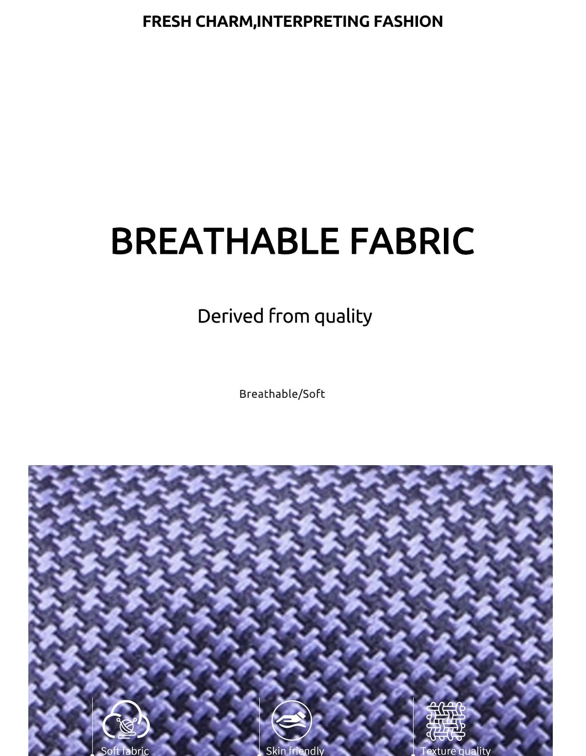 CHCH Men's Formal Luxury Necktie - itzy bitsy