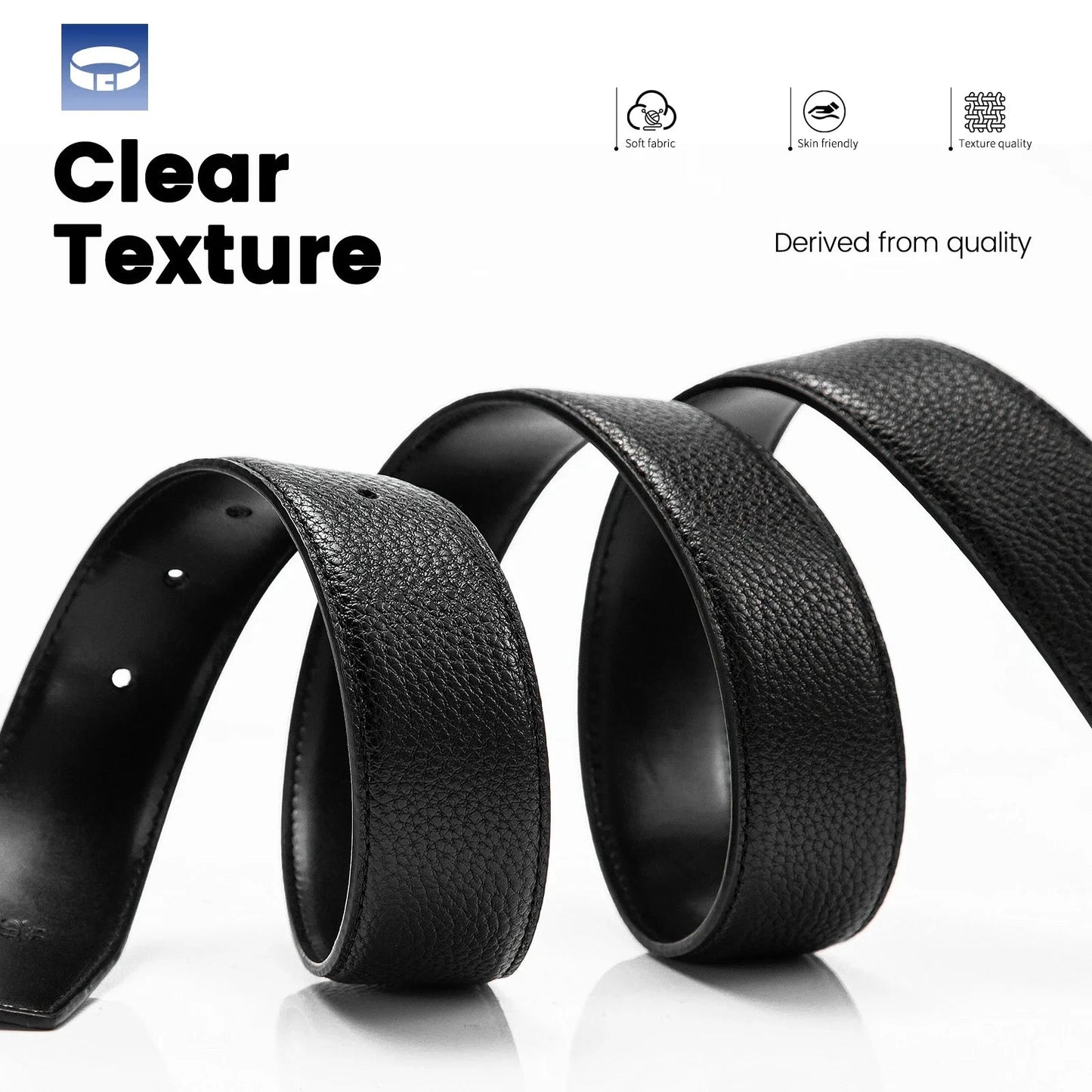 CHCH Men's Luxury Designer Leather Belt - itzy bitsy