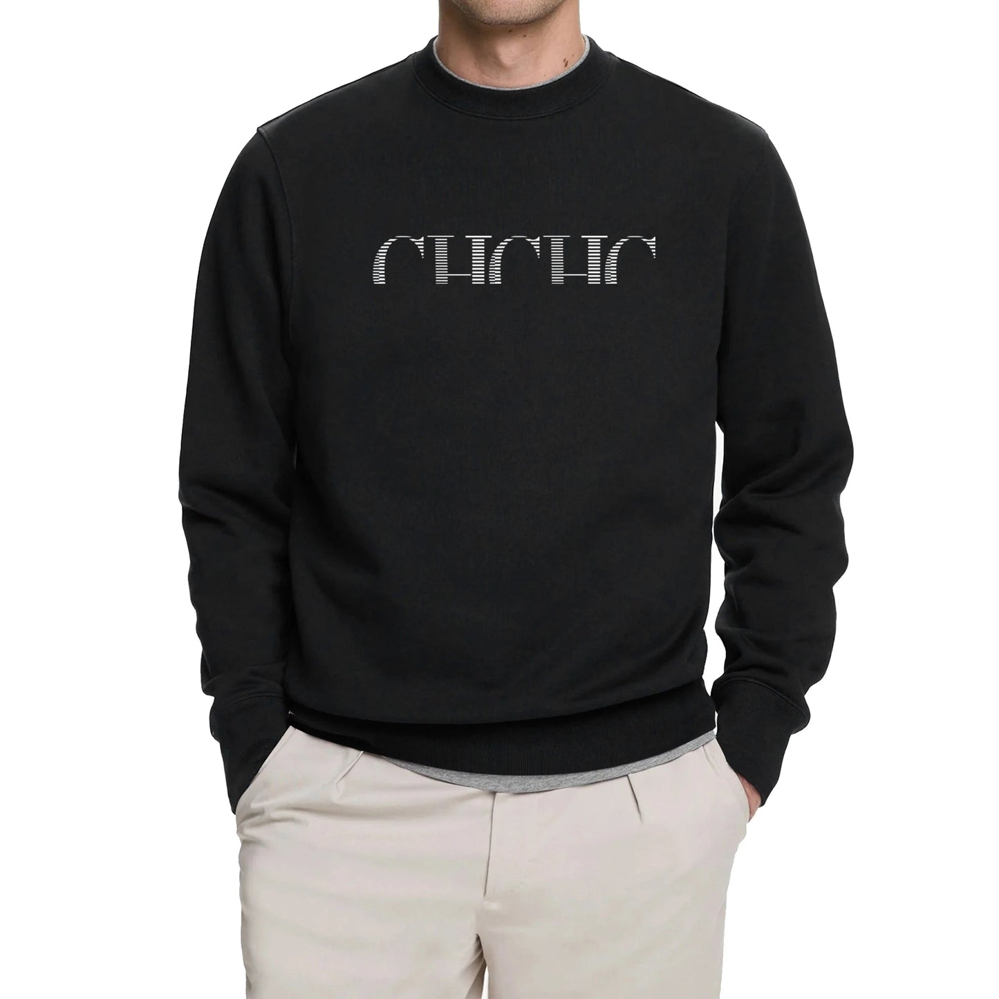 CHCH Pullover Basic Crewneck Sweatshirts - itzy bitsy