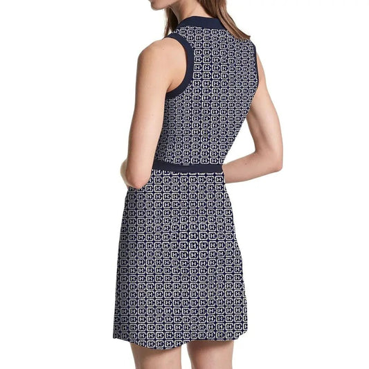 CHCH Sleeveless A - Line Ladies Slim Polo Dress - itzy bitsy