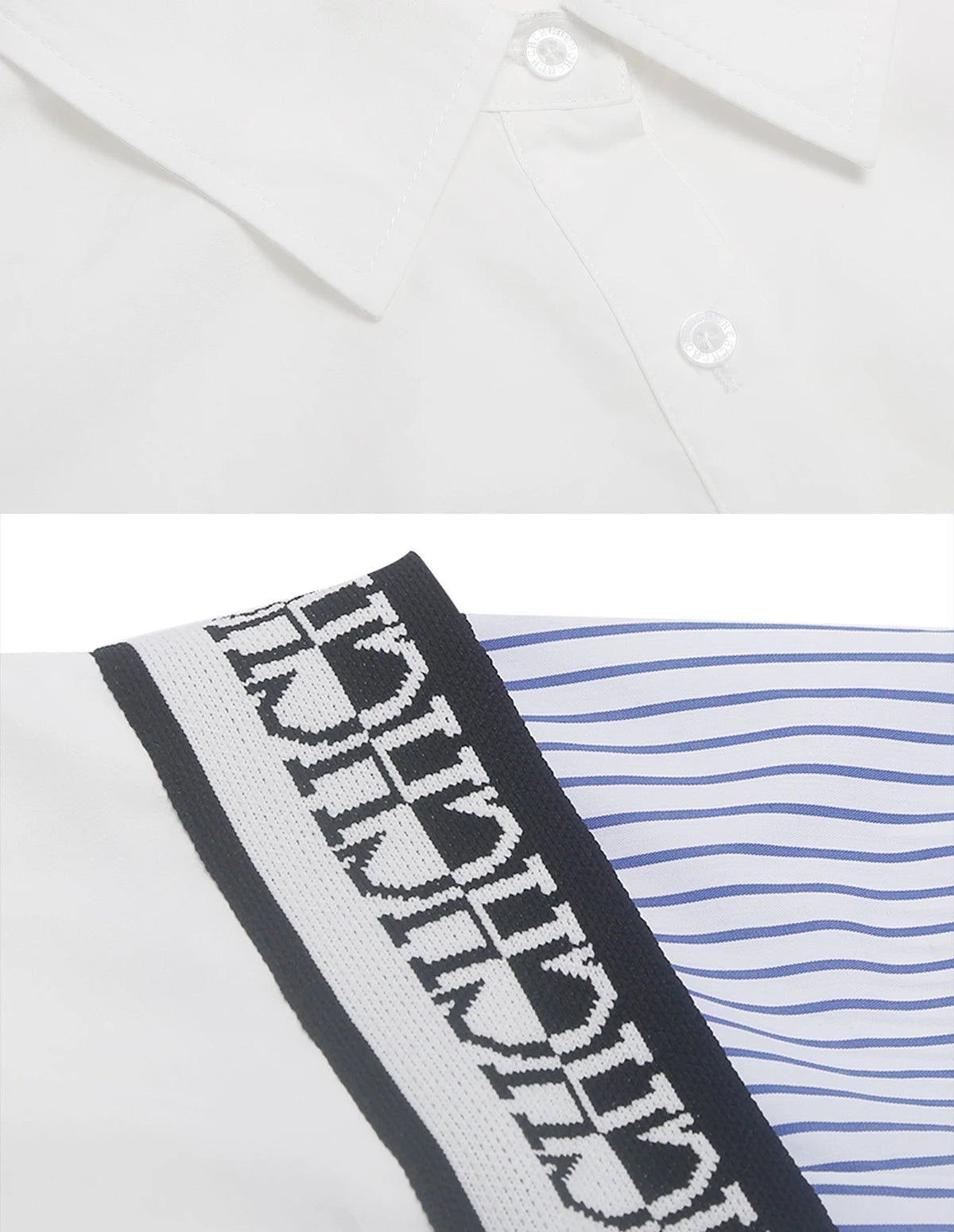 CHCH Striped Patchwork Classic Retro Long Sleeve Shirt for Women - itzy bitsy