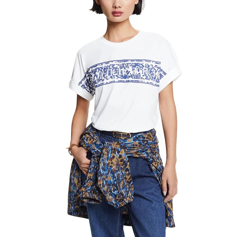 CHCH Summer Luxury Women Printed Pattern T Shirts - itzy bitsy