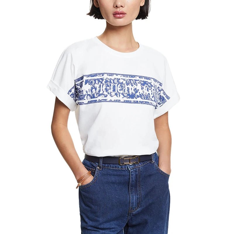 CHCH Summer Luxury Women Printed Pattern T Shirts - itzy bitsy