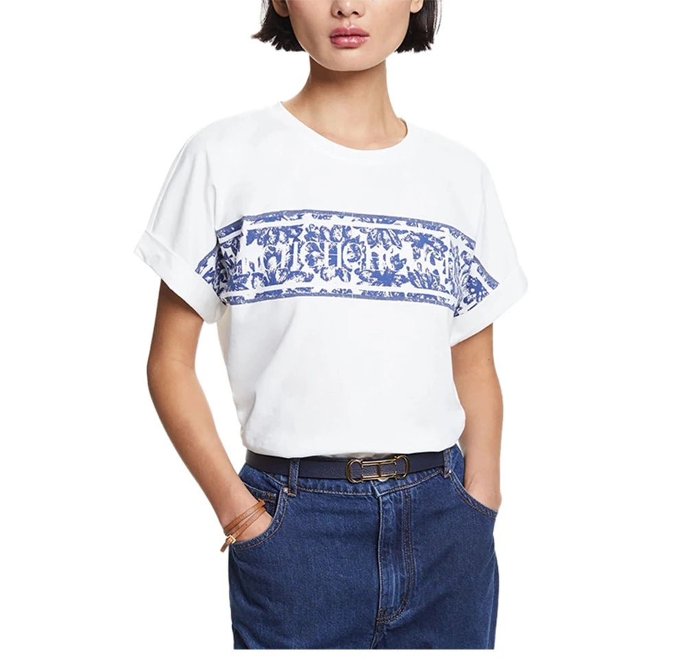 CHCH Summer Luxury Women Printed Pattern T Shirts - itzy bitsy