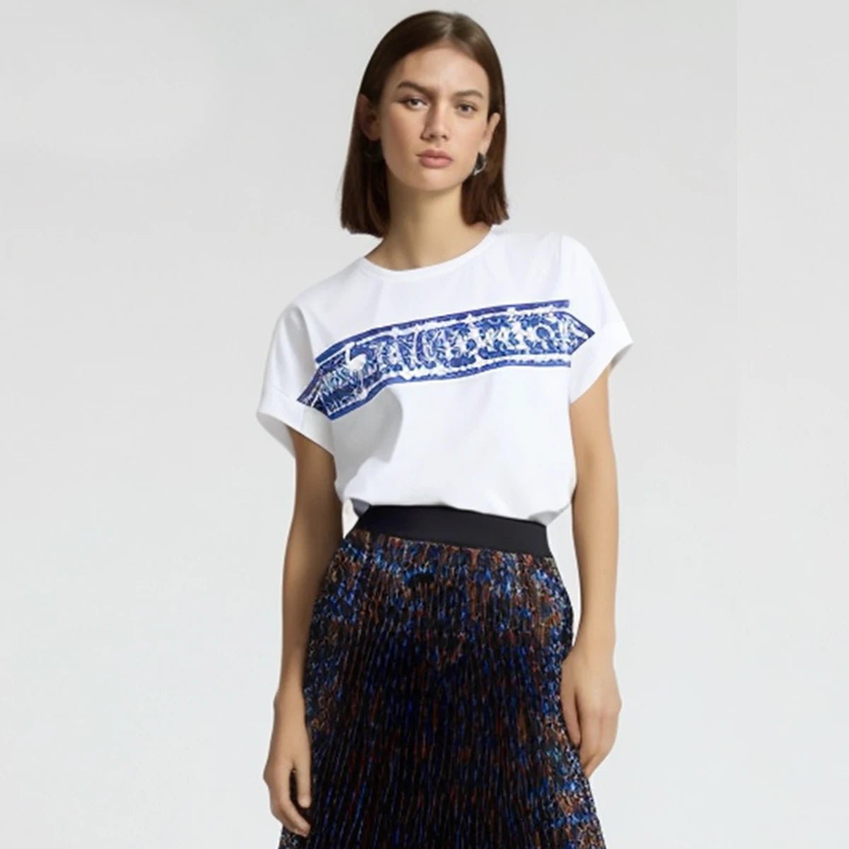 CHCH Summer Luxury Women Printed Pattern T Shirts - itzy bitsy