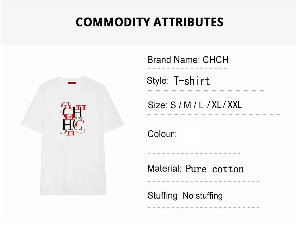 CHCH Trendy Ladies Short Sleeves Tees - itzy bitsy