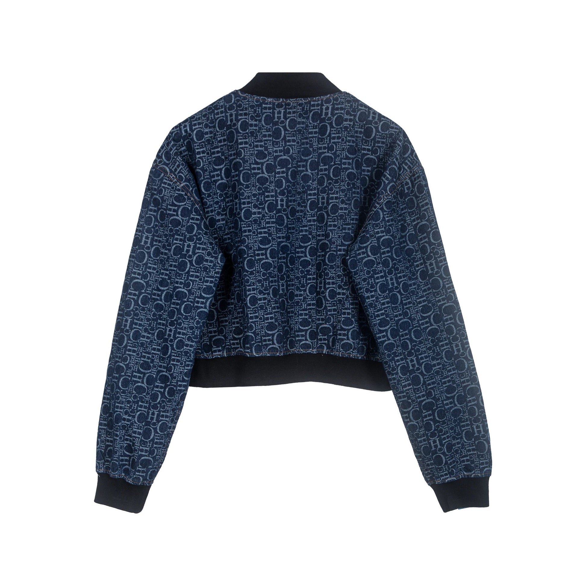 CHCH Women's Denim Casual Bomber Jacket - itzy bitsy