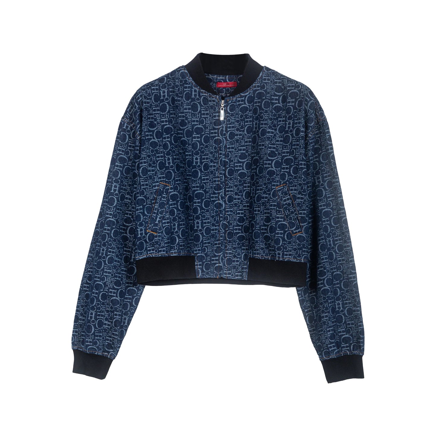 CHCH Women's Denim Casual Bomber Jacket - itzy bitsy