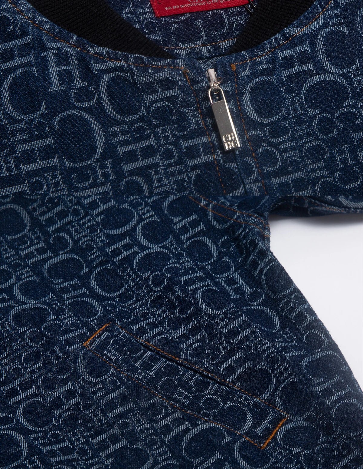 CHCH Women's Denim Casual Bomber Jacket - itzy bitsy