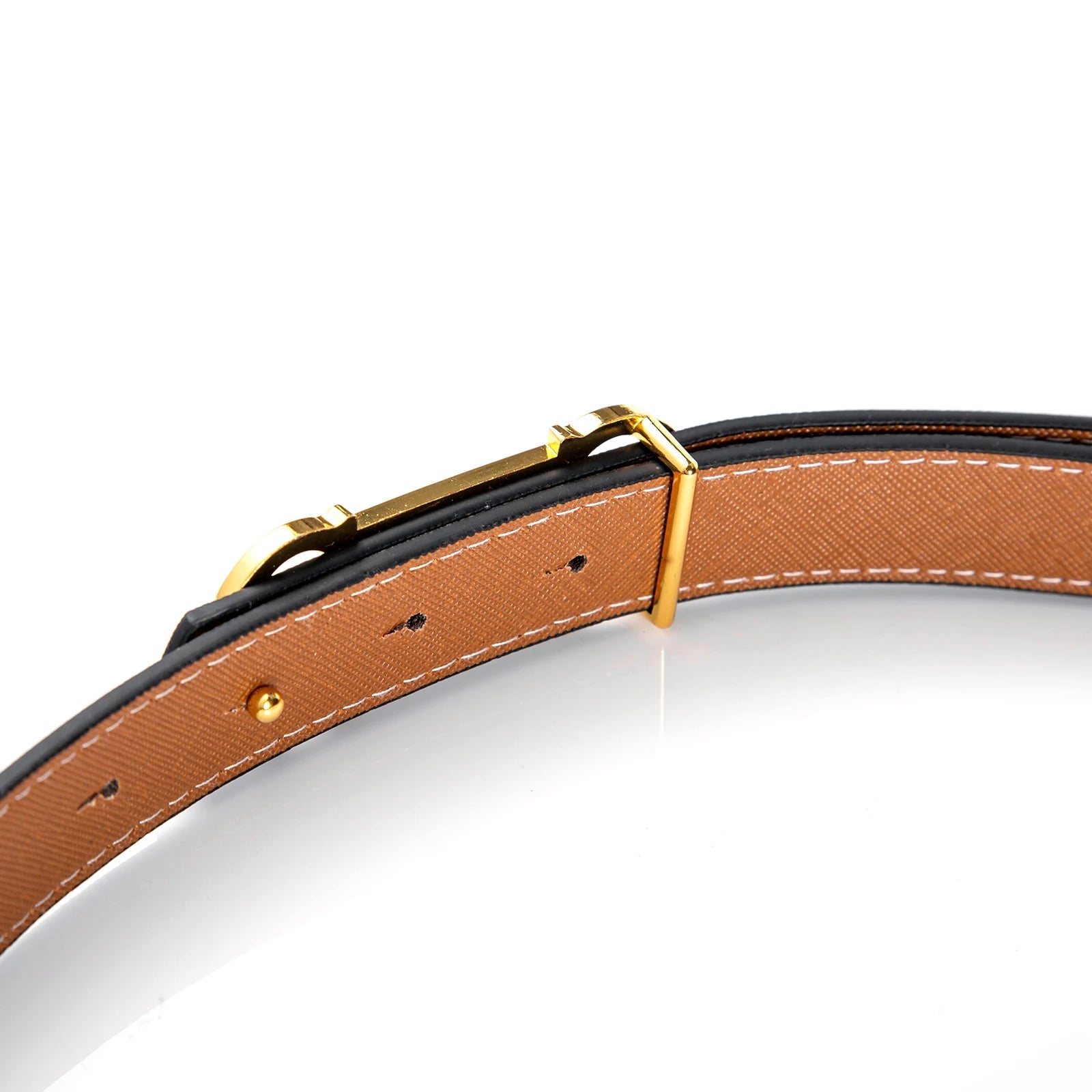 CHCH Women's Double - Sided Luxury Leather Belt - itzy bitsy