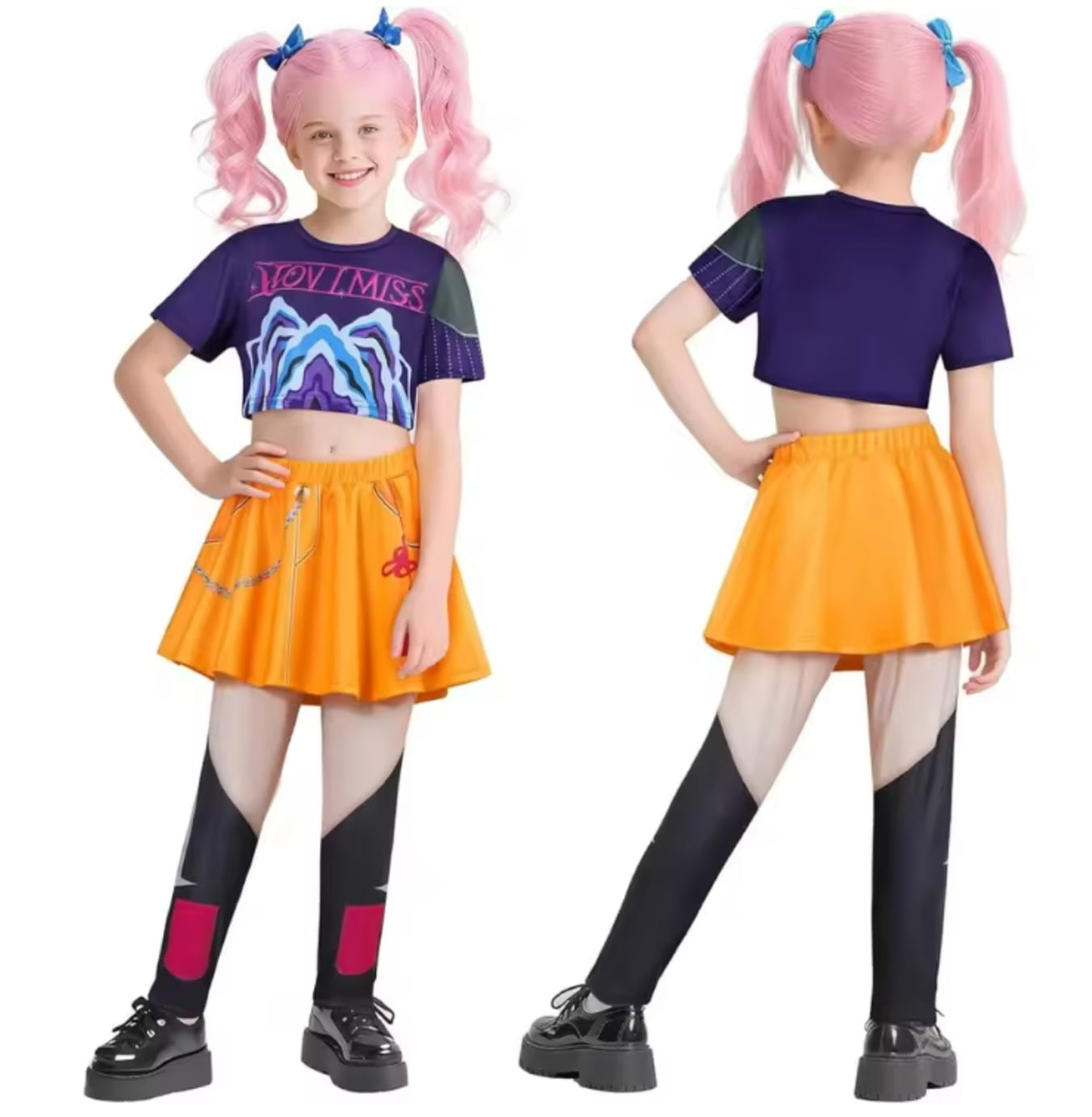 K-POP Demon Hunter Girls Dress Up Costume