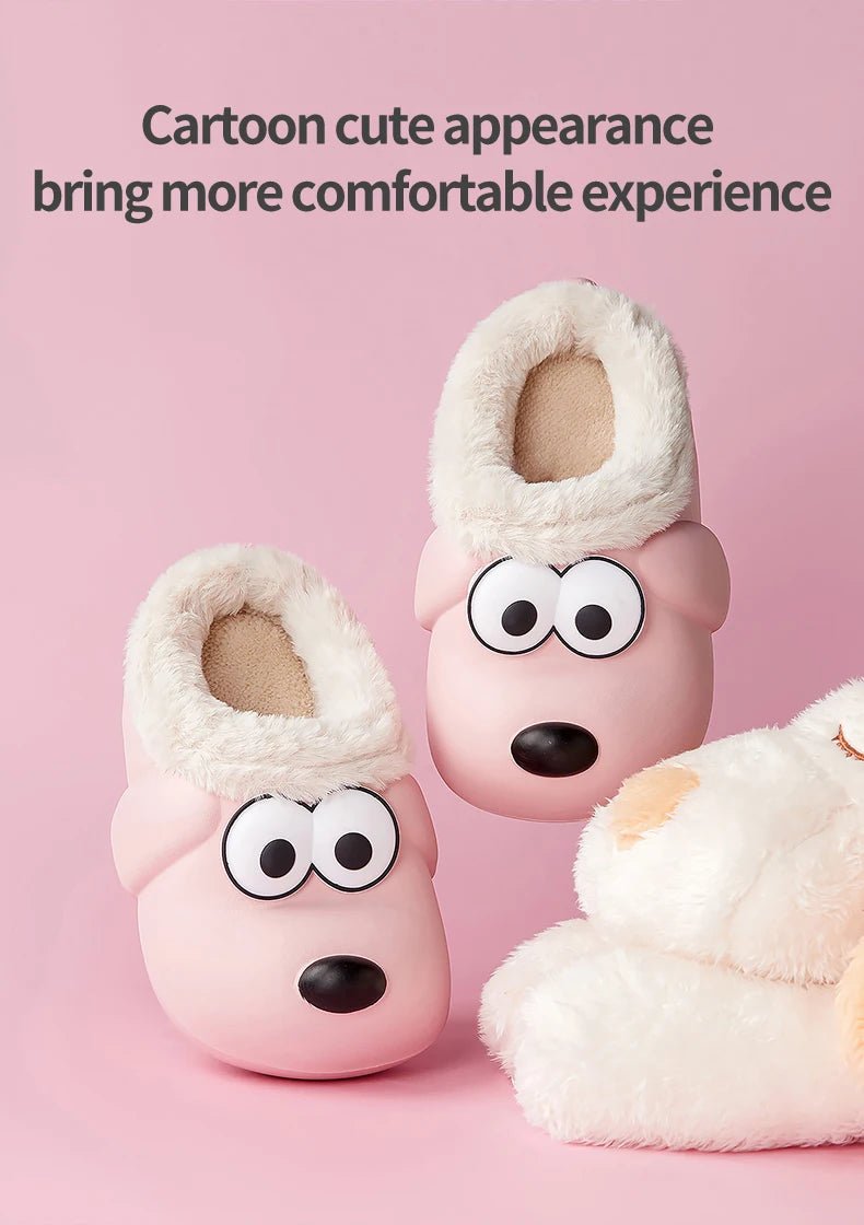 Cheerful Mario Children's Winter Cotton Waterproof Puppy Shoes - itzy bitsy