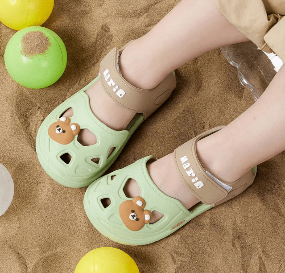 Cheerful Mario Kids Cute Cartoon Slippers - itzy bitsy