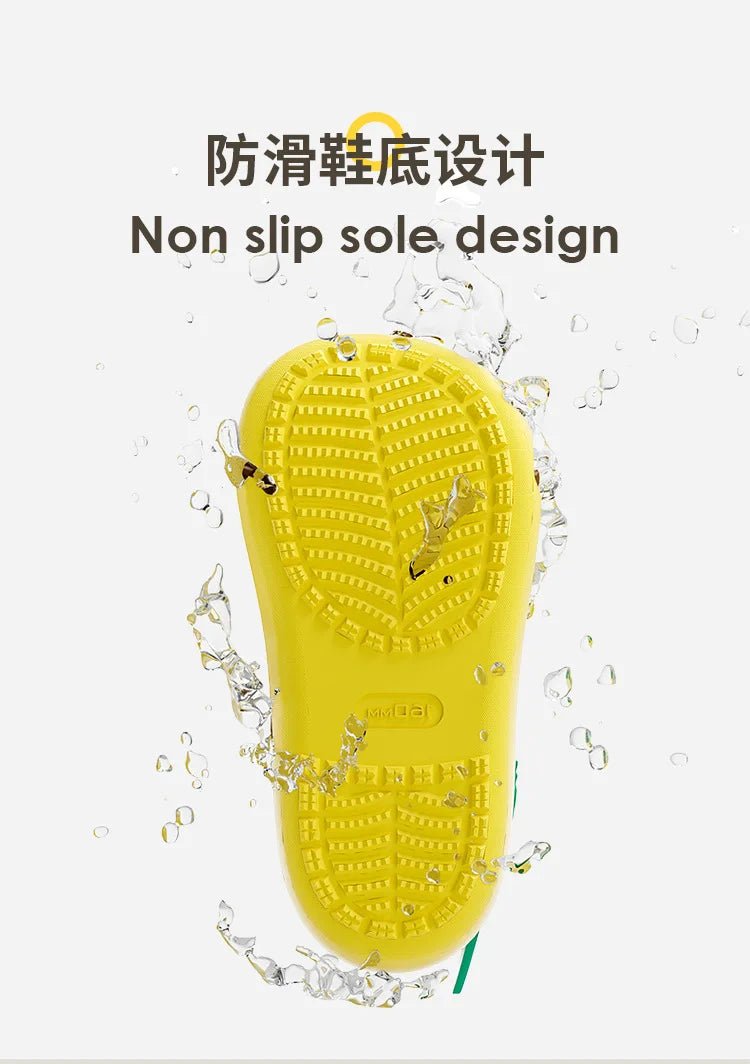 Cheerful Mario Kids Rain Boots Animal Design - itzy bitsy