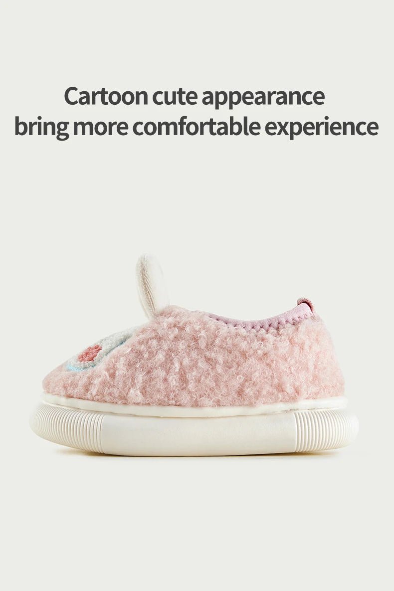 Cheerful Mario New Style Children Winter Cotton Warm Bunny Shoes - itzy bitsy