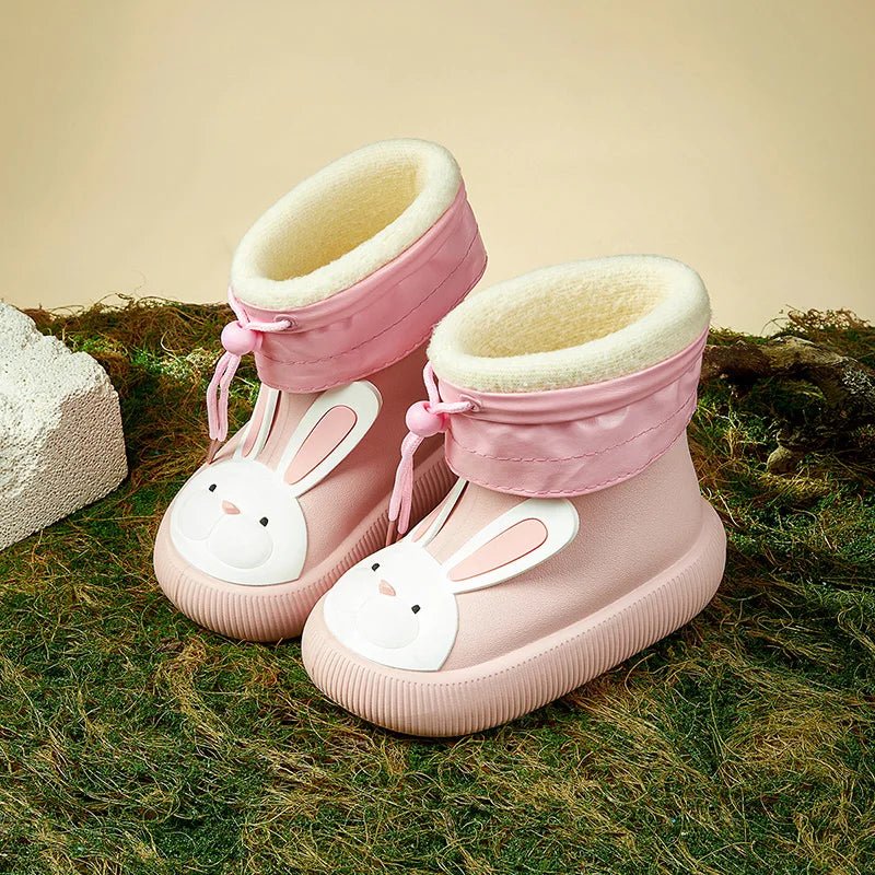 Cheerful Mario Rain / Winter Rabbit, Bear Boots - itzy bitsy