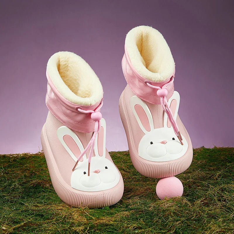 Cheerful Mario Rain / Winter Rabbit, Bear Boots - itzy bitsy