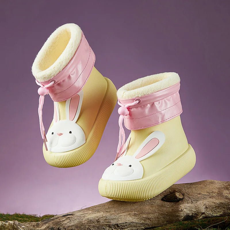 Cheerful Mario Rain / Winter Rabbit, Bear Boots - itzy bitsy