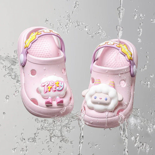 Cheerful Mario Sandals Animals - itzy bitsy