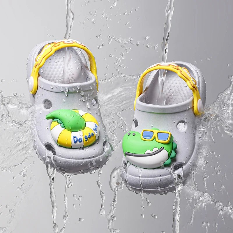 Cheerful Mario Sandals Animals - itzy bitsy