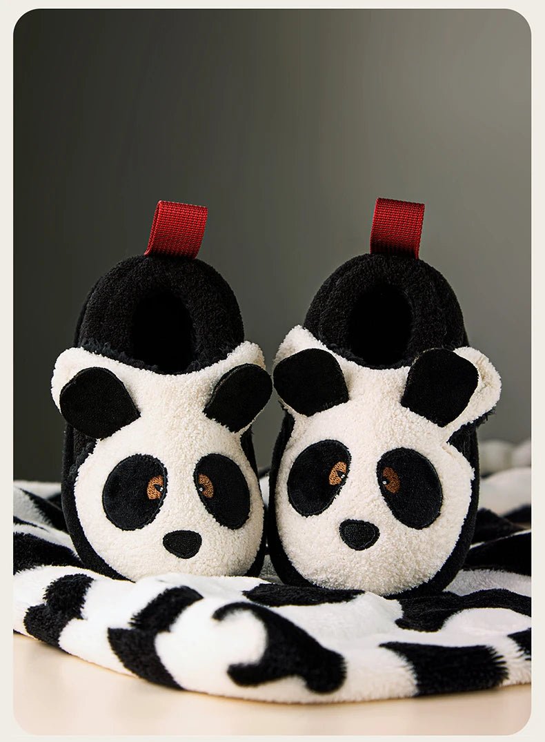 Cheerful Mario Winter Children's Cotton Animal Shoes - itzy bitsy