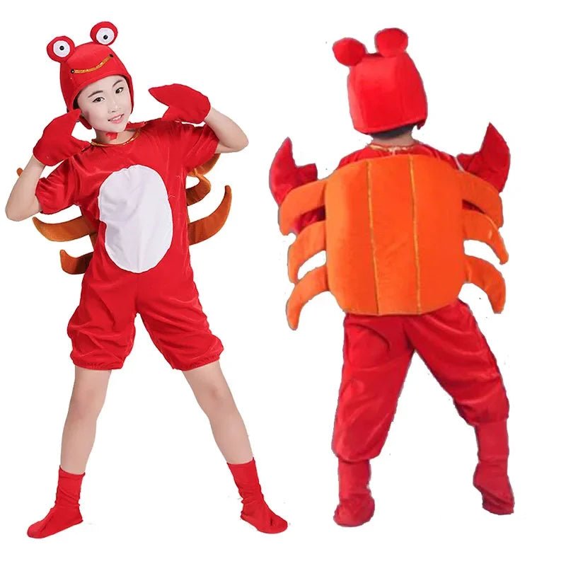 Children Cosplay Crab Costume - itzy bitsy