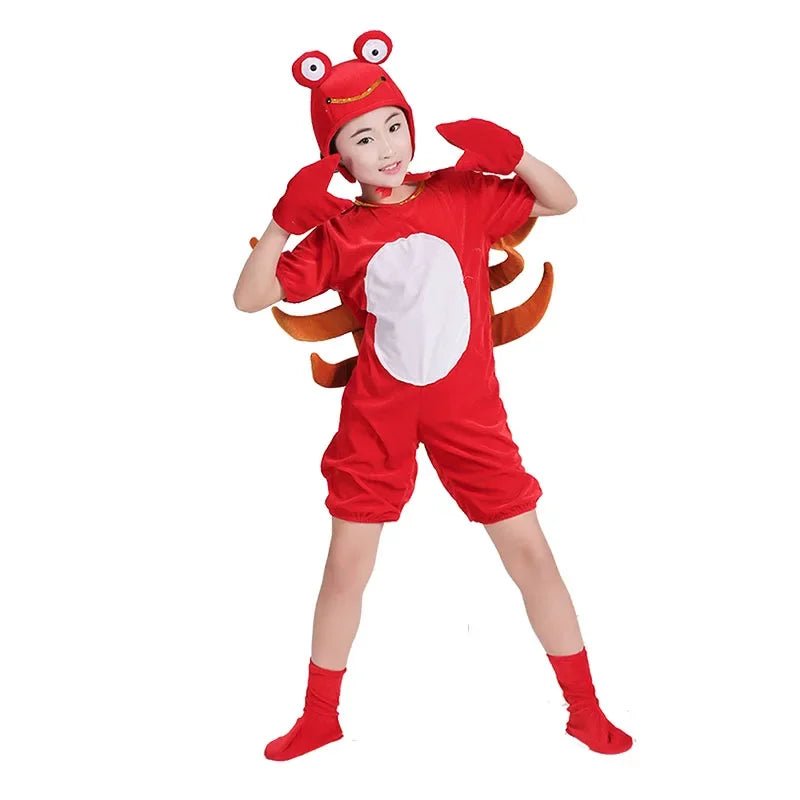Children Cosplay Crab Costume - itzy bitsy
