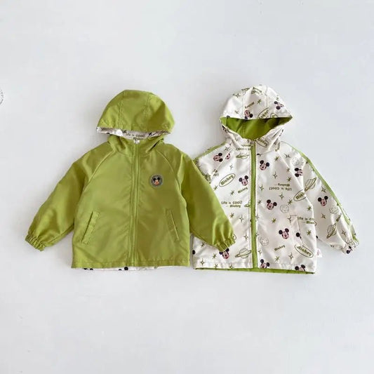 Children Mickey Reversable Jacket - itzy bitsy
