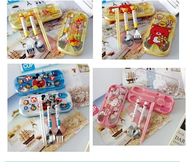 Children Three Piece Set Tableware - itzy bitsy