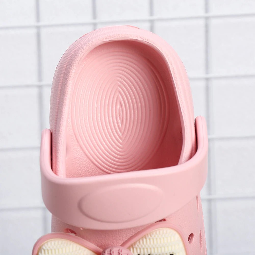 Children's Bow Charm Slippers - itzy bitsy