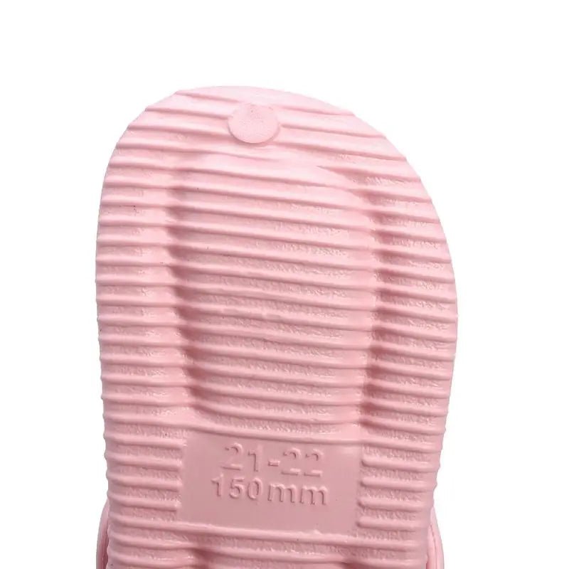 Children's Bow Charm Slippers - itzy bitsy