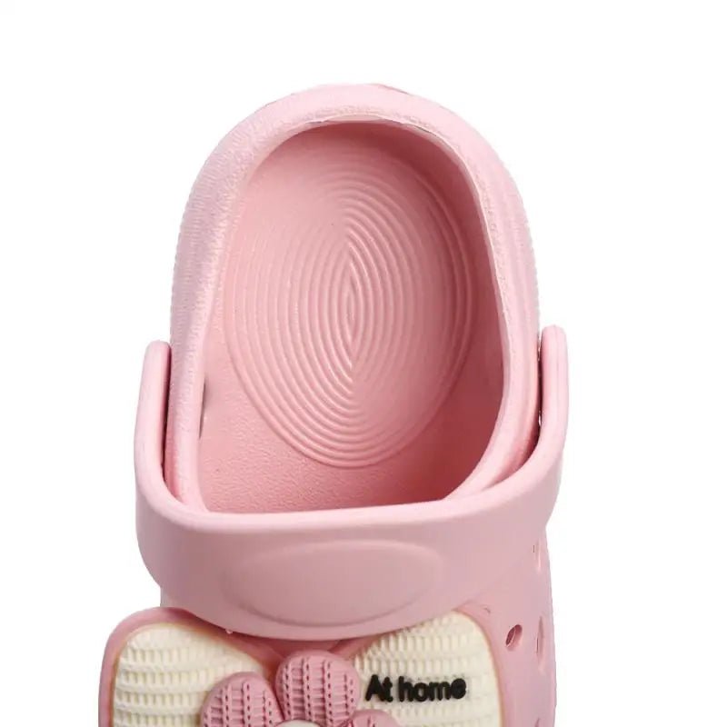 Children's Bow Charm Slippers - itzy bitsy