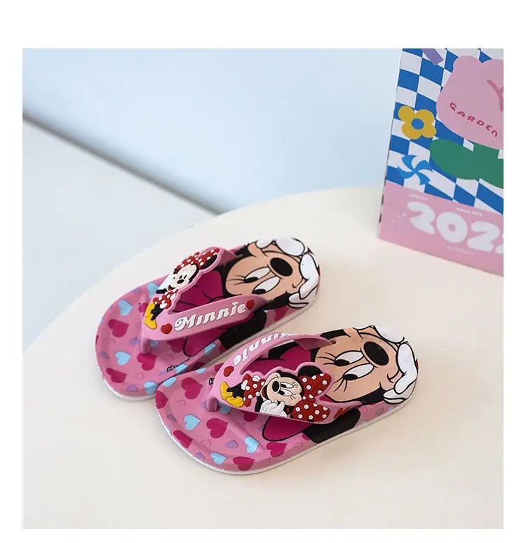 Children's Cartoons Flip Flops - itzy bitsy