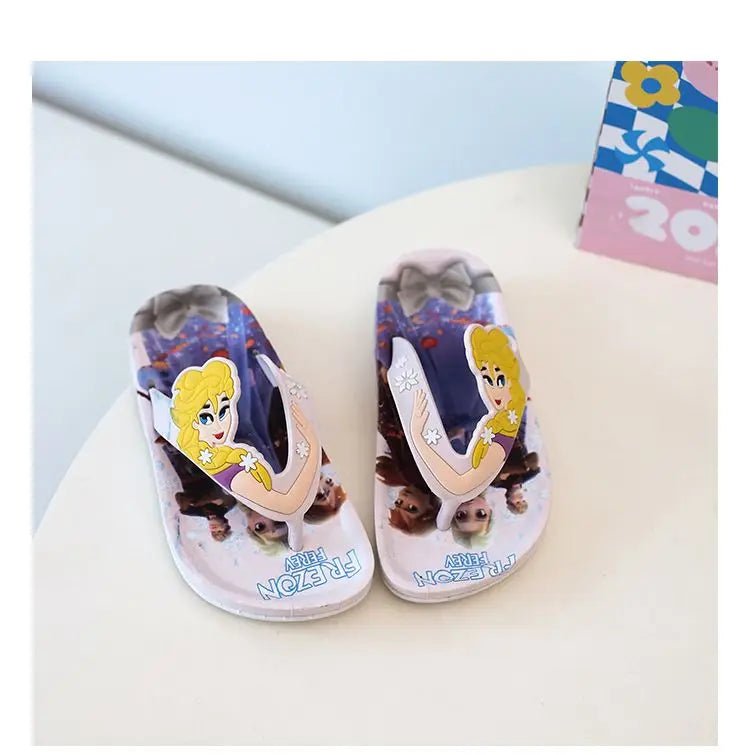 Children's Cartoons Flip Flops - itzy bitsy